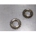 219A116 Crankshaft Timing Gear For 12-16 Mini Cooper  1.6 7588996 Turbo Set of 2