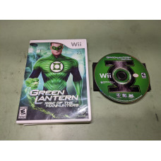 Green Lantern: Rise of the Manhunters Nintendo Wii Disk and Case