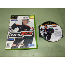 NHL 2K3 Microsoft XBox Disk and Case