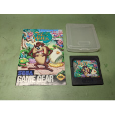 Taz Mania Sega Game Gear Disk and Manual