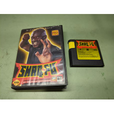 Shaq Fu Sega Genesis Cartridge and Case