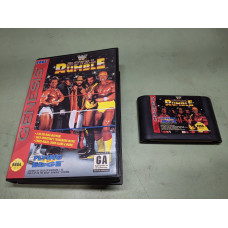 WWF Royal Rumble Sega Genesis Cartridge and Case