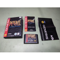 Pitfall Mayan Adventure Sega Genesis Complete in Box with poster