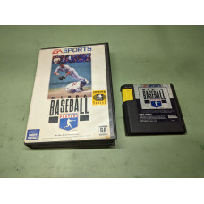 MLBPA Baseball Sega Genesis Cartridge and Case