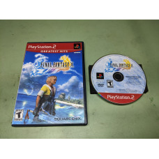 Final Fantasy X Sony PlayStation 2 Disk and Case