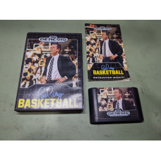 Pat Riley's Basketball Sega Genesis Complete in Box