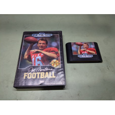Joe Montana Football Sega Genesis Cartridge and Case