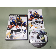 Madden NFL 2003 Sony PlayStation 2 Complete in Box