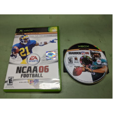 NCAA Football 2006 Microsoft XBox Disk and Case
