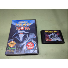 Heavy Nova Sega Genesis Cartridge and Case