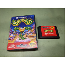 Battletoads Sega Genesis Cartridge and Case