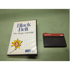 Black Belt Sega Master System Cartridge and Case