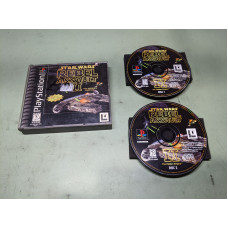 Star Wars Rebel Assault 2 Sony PlayStation 1 Disk and Case