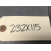 232X115 Flexplate Bolts For 17-18 Mitsubishi Mirage  1.2  FWD