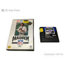 Madden NFL '94 Sega Genesis Cartridge and Case