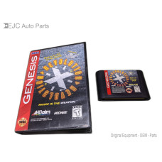 Revolution X Sega Genesis Cartridge and Case