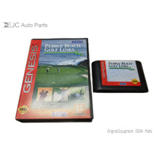 Pebble Beach Golf Links Sega Genesis Cartridge and Case