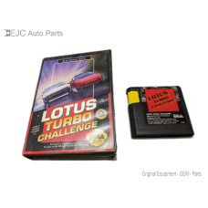 Lotus Turbo Challenge Sega Genesis Cartridge and Case