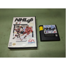 NHL 96 Sega Genesis Cartridge and Case