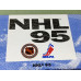 NHL 95 Sega Genesis Cartridge and Case