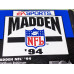 Madden NFL '94 Sega Genesis Complete in Box