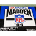 Madden NFL '94 Sega Genesis Cartridge and Case