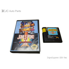 James Pond 2 Codename Robocod Sega Genesis Cartridge and Case