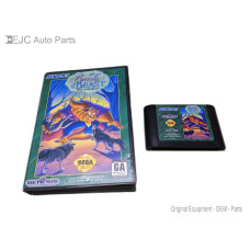 Beauty and the Beast: Roar of the Beast Sega Genesis Cartridge and Case