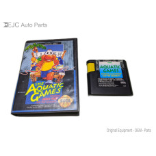 Aquatic Games Starring James Pond Sega Genesis Cartridge and Case