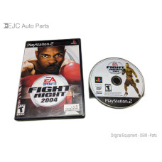 Fight Night 2004 Sony PlayStation 2 Disk and Case