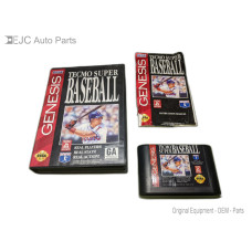 Tecmo Super Baseball Sega Genesis Complete in Box