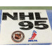 NHL 95 Sega Genesis Cartridge and Case