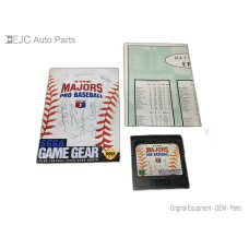 Majors Pro Baseball Sega Game Gear Cartridge and Manual