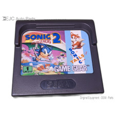 Sonic the Hedgehog 2 Sega Game Gear Cartridge and Manual