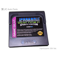 Jeopardy Sports Edition Sega Game Gear Cartridge and Manual