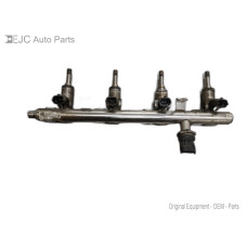 246E104 Fuel Injectors Set With Rail For 12-16 Kia Soul  1.6 353502B110 Gas