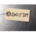 260J209 Crankshaft Trigger Tone Ring For 14-15 Subaru Forester  2.5  Gas