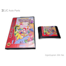 McDonald's Treasureland Adventure Sega Genesis Cartridge and Case