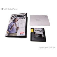 Madden 97 Sega Genesis Cartridge and Case with registration