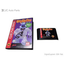 ClayFighter Sega Genesis Cartridge and Case