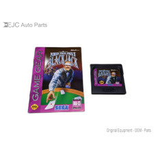 Poker Face Paul's Blackjack Sega Game Gear Cartridge and Manual