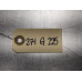 271G225 Fuel Supply Line For 11-13 Subaru Forester  2.5  Gas