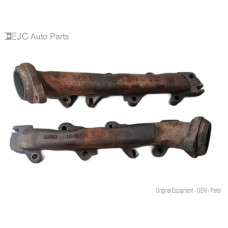275E313 Exhaust Manifold Pair Set For 09-12 Jeep Grand Cherokee  5.7 68021512AE Hemi