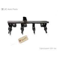 12N107 Direct Fuel Injectors Set With Rail For 12-15 Kia Sorento LX 2.4 353102G710 Gas