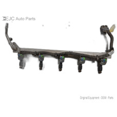 13N221 Fuel Injectors Set With Rail From 2008 Hummer H3  3.7 12599504 Gas