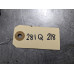 281Q218 Left Rear Timing Cover From 2004 Acura MDX  3.5 11860RCAA00 Gas