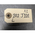 202J202 Left Piston and Rod Standard For 14-15 Subaru Forester  2.5 12100AA470 Gas