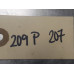 209P207 Pump To Rail Fuel Line For 13-20 Chevrolet Impala  3.6 12639208 Gas