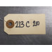213C210 Engine Oil Pickup Tube From 2002 Chevrolet Trailblazer  4.2 12570894 Gas
