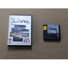 NBA Live 96 Sega Genesis Cartridge and Case NBA Live 96 Sega Genesis Cartridge and Case